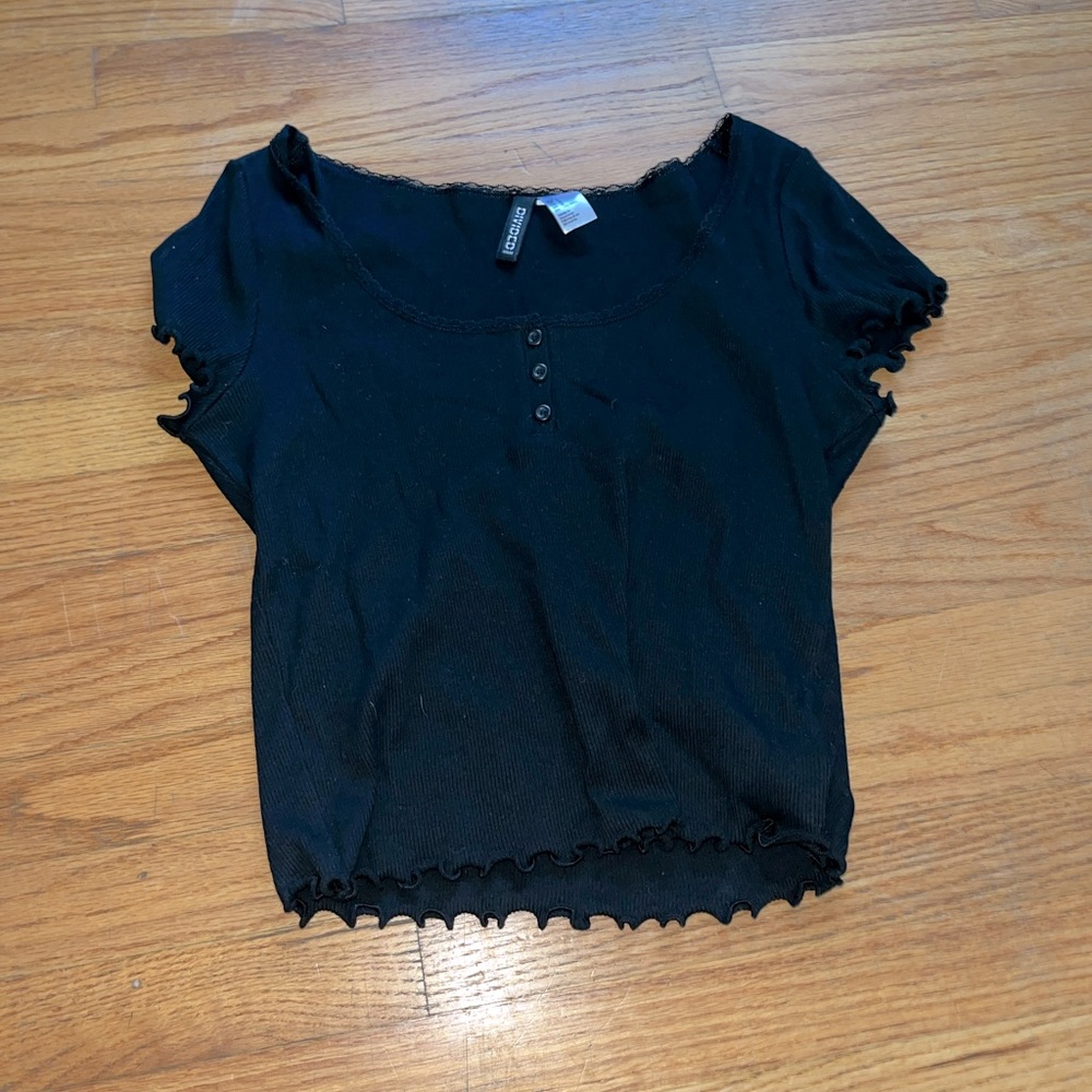 Divided H&M black top